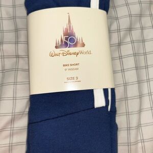 Disney Blue Bike Shorts. 50th anniversary collab with torrid